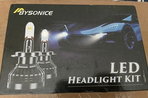 H4 Headlight Bulb LED Conversion Kit 6000K Super Bright LED  16000LM High Beam