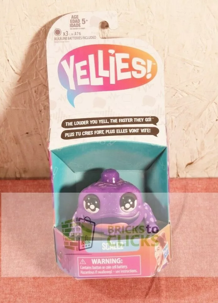 Yellies! Scalez Voice-Activated Lizard Pet Toy