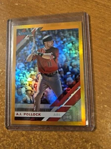 Panini Donruss 2019 béisbol naranja #75 A.J. POLLOCK ARIZONA DIAMONDBACKS CASI NUEVO/M - Imagen 1 de 2
