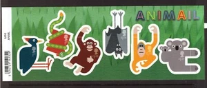 GB 2016 Animal Characters hoja código de barras MNH mint stamps - Imagen 1 de 1