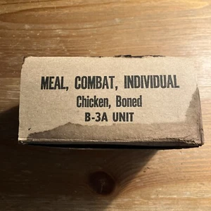 Vietnam War Era Vintage MCI Military Ration Chicken, Boned 1968 - Picture 1 of 24