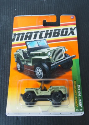 Matchbox MBX Jungle Explorers 8/10 '43 JEEP WILLYS 96/100 - Image 1 of 3