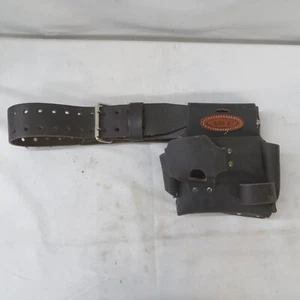 AWP Leather Tool Belt 50" with Leather Pouch - Picture 1 of 14