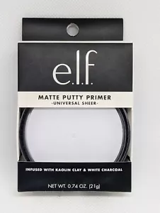 ELF Matte Putty Primer with Kaolin Clay & White Charcoal Universal Sheer - Picture 1 of 1