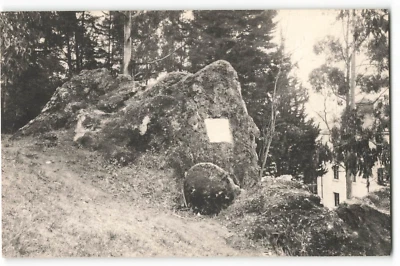 Tarjeta postal de colección Founders Rock - Universidad de California, Berkeley CG3. Foto 1 de 2