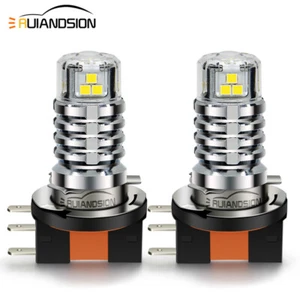 2pcs Canbus H15 3030 15 LED Macchina Fendinebbia Lampadina Lampada Bianco 1000lm - Imagen 1 de 8