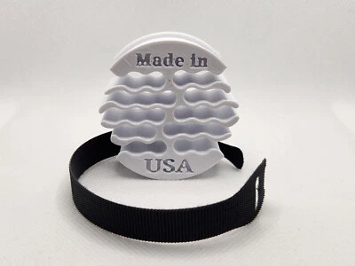 Cable White Ethernet Comb/Organizer - 24 Hole Cat 5/6 UTP - Comes With Tie - USA - Image 1 of 3