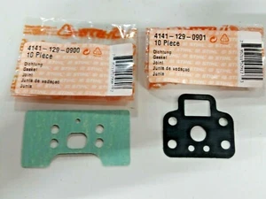 STIHL OEM FS83 FC83 FS73 FC73 HT73 CARBURETOR GASKET 4141 129 0900 & 0901 - Picture 1 of 2