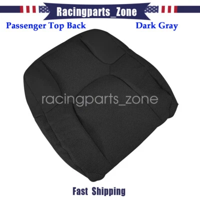Passenger Top Back Cloth Seat Cover Dark Gray For 2005-2021 Nissan Frontier Foto 1 de 4