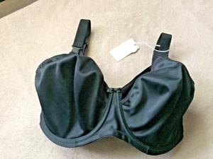 Elomi 34K (H) Black Smoothing Underwired Maternity Full Coverage Bra #3912 NWT - Picture 1 of 9