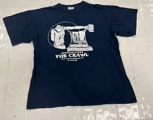 Original Carisma Sz XL Shirt Spanish Steps Pub Crawl 2006 I Came I Saw I Crawled - Picture 1 of 7