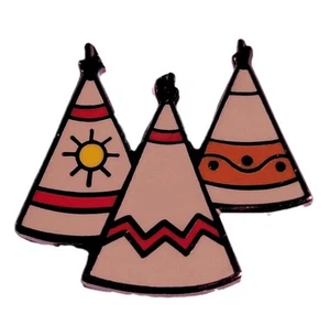 Seltene Vintage Disney Trading Pin Anstecker Neverland Mini Peter Pan Indianer Camp Tipi PA - Bild 1 von 2