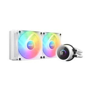 RGB CPU Liquid Cooler - LCD Display - 2 x F120RGB Core Fans Radiator AM5 Compat - Picture 1 of 9