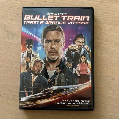 Bullet Train (DVD Region 1, 2022) Brad Pitt, Bilingual English/French, Tests! - Image 1 of 4