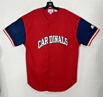 Camiseta deportiva cosida de béisbol de colección Starter de los Cardenales de San Luis 25 Mark McGwire MLB STL Foto 1 de 4