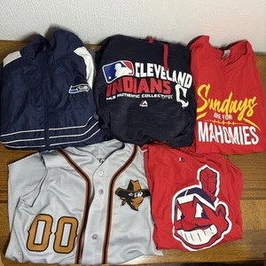 Men’s Clothing Lot 5 Pieces Sports Vintage Jersey Chiefs Wahoo Reseller Bulk NFL - Bild 1 von 6