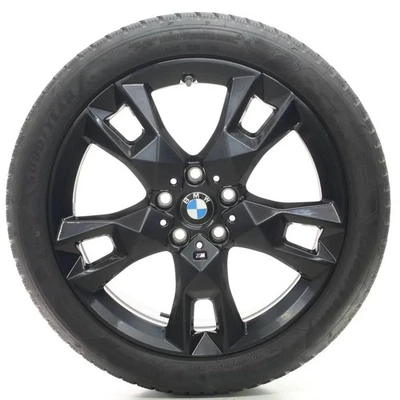 BMW 1er F70 Winterräder M Sternspeiche 968 Goodyear 195/50R18 93H DOT24 5A45271 - Bild 1 von 4