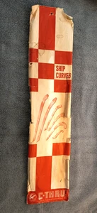Nuevo Juego de 6 bolsas originales vintage C-Thru Ship Curves nuevas en paquetes 1 extra - Imagen 1 de 12