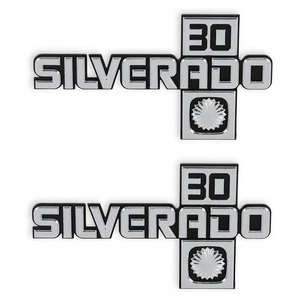 04-554 Brothers Trucks Set of 2 Emblems for Chevy Chevrolet V30 Truck R30 Pair - Bild 1 von 5