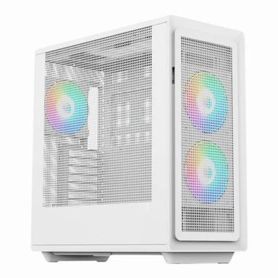 Rosewill Helium Air RGB White Mid Tower ATX Case – Brand New Sealed - Image 1 of 4