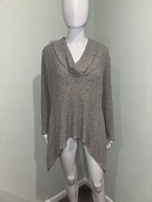 Joyce Leslie Cowl Neck Gray Long Sleeve Pullover Sweater - M - Image 1 of 4
