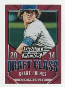 2014 Panini Prizm Perennial Draft Picks Pink Prizm #20 Grant Holmes RC #/100 - Picture 1 of 2