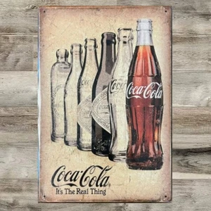 Coke Coca-Cola 8 x 12 Novelty Metal Sign Shrink-wrapped New! - Picture 1 of 2