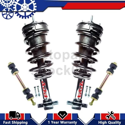 Kit de eslabones de barra estabilizadora de amortiguadores delanteros para Chevrolet Tahoe 4x4 tracción trasera 4,8 L 2017 2016 Foto 1 de 4