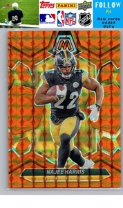 2024 Panini Mosaic #184 Najee Harris Mosaic Orange #/199 - Picture 1 of 2