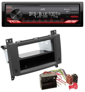 JVC DAB MP3 Bluetooth USB Autoradio für Mercedes A- B-Klasse Vito rubbertouch-sc - Bild 1 von 7