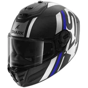 Casco de motocicleta azul "OFERTA" SHARK SPARTAN RS carbono afeitado DBS E22-06 - Imagen 1 de 5