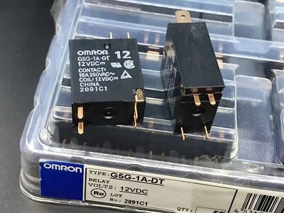 New G5G-1A-DT 12VDC Power Relay 16A 250VDC 3 Pins x 1pc - Image 1 of 2
