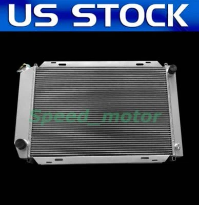 Radiador de aluminio de 3 filas para Ford Mustang GT/LX 1979-1993 80 5,0 L V8 302 M/T Foto 1 de 4