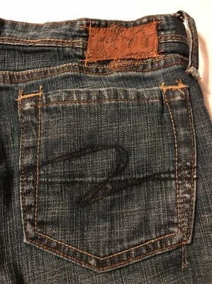 Pantalones de mezclilla para mujer marca Z Weho corte bota desgastados elásticos talla 27 X 29 Foto 1 de 4