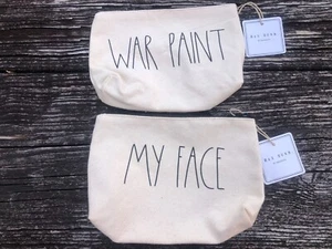 Neu mit Etikett Rae Dunn Kosmetiktaschen War Paint My Face - Bild 1 von 6