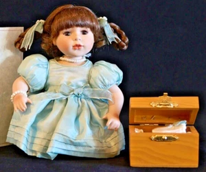 Marie Osmond "Sheila Tiny Tot" 5.5" Doll in Box with COA, #1591 - Picture 1 of 3