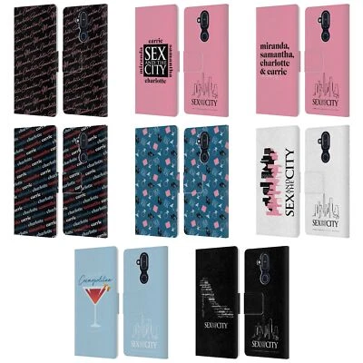 SEX AND THE CITY: TELEVISION SERIES GRAPHICS LEATHER BOOK CASE FOR NOKIA PHONES - Image 1 of 4