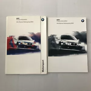 2004 BMW 24 Hour Rennen Nurburgring Race Racing Press Kit Brochure GERMAN - Picture 1 of 11