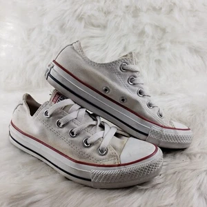 Converse All Star Weiß Blau Rot Freizeit Sneaker Damen Größe US 5,5 EUR 36 - Bild 1 von 6