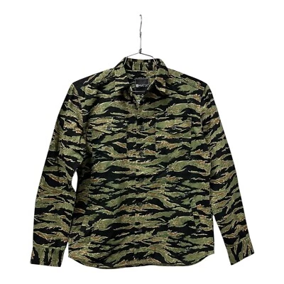 Matix Mens Tiger Camo Shirt Jacket. New / Never Worn! sz: S/M. Nice details! - Image 1 of 4