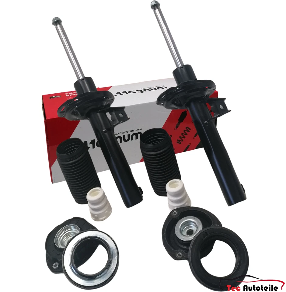 2x MAGNUM Stoßdämpfer Domlager vorne für Audi A3 Seat Leon Skoda Octavia VW Golf - Bild 1 von 1