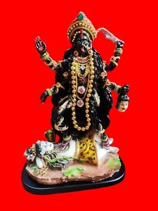 Estatua Kali 13.5" Hindú Madre Diosa de la Destrucción buena calidad poli-resina - Imagen 1 de 8