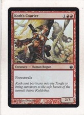 Magic MTG: Foil: Mirrodin Besieged: Koth's Courier