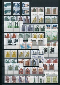 Bund, BRD, SWK, alle 37 Paare in DM-Währung komplett postfrisch, ungefaltet - Bild 1 von 1