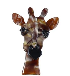 Acrylic Giraffe brooch