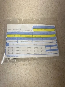 9 NEW GENUINE Johnson Evinrude 336535 Nipple OMC 0336535  FACTORY OEM BOAT PARTS - Bild 1 von 2