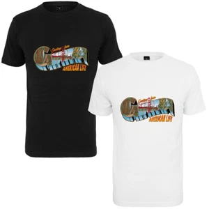 Mister Tee American Life Greetings Tee Top Shirt California USA - Picture 1 of 5