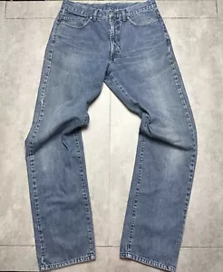 zenga sport jeans mens 34x35 blue straight leg denim luxury designer - Picture 1 of 13