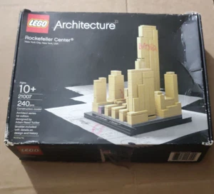 LEGO ARCHITECTURE: Rockefeller Center (21007) Caja Casi Completa y Manual Leer - Imagen 1 de 8