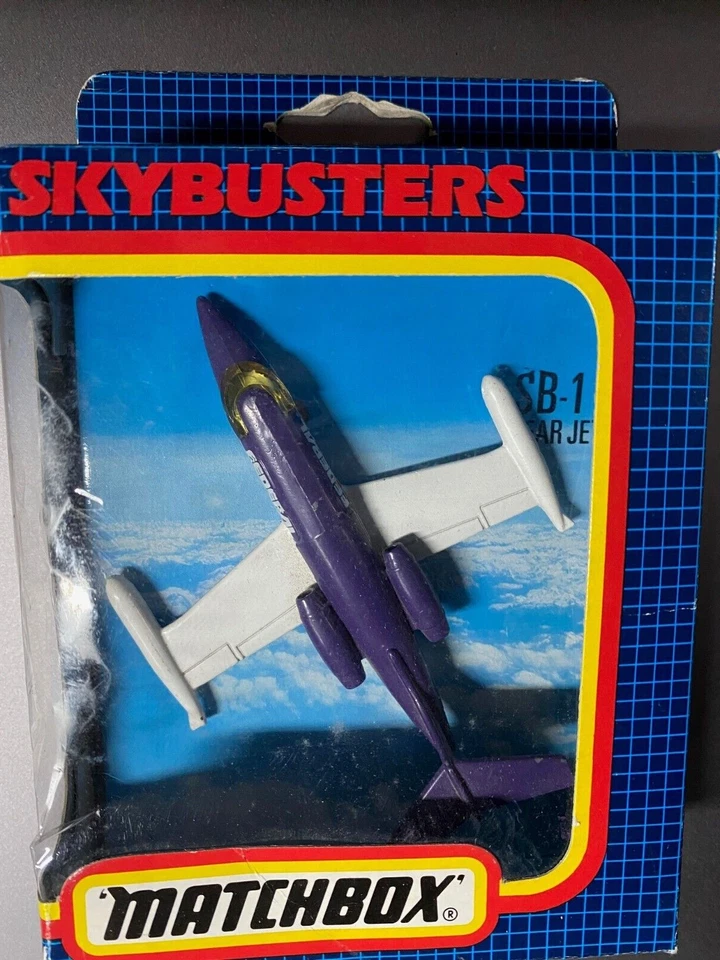1987 Matchbox Sky Busters Federal Expresss FedEx Lear Jet SB-1 - Image 1 of 1